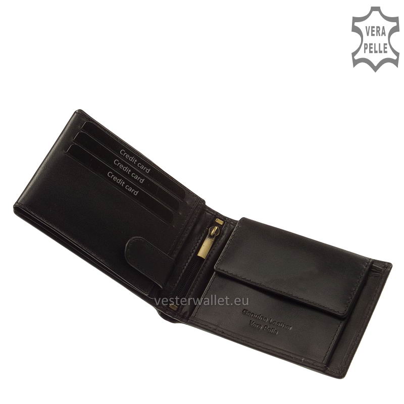 Exkluzív Vester pénztárca VF1021 fekete belső kép-1